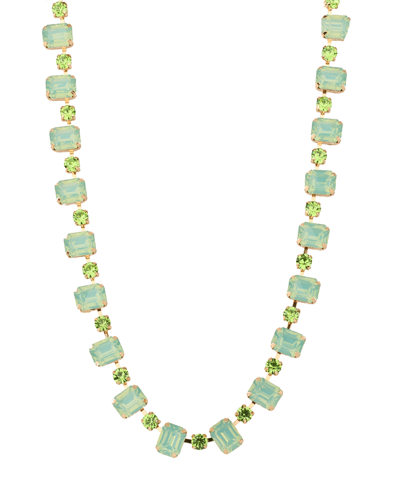 Rhinestone Necklace - 16"