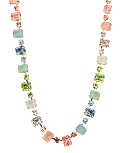Rhinestone Necklace - 16"