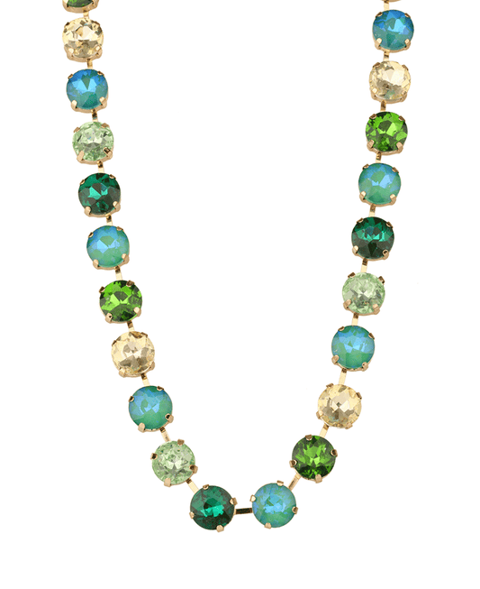 12mm Rhinestone Necklace - 16"