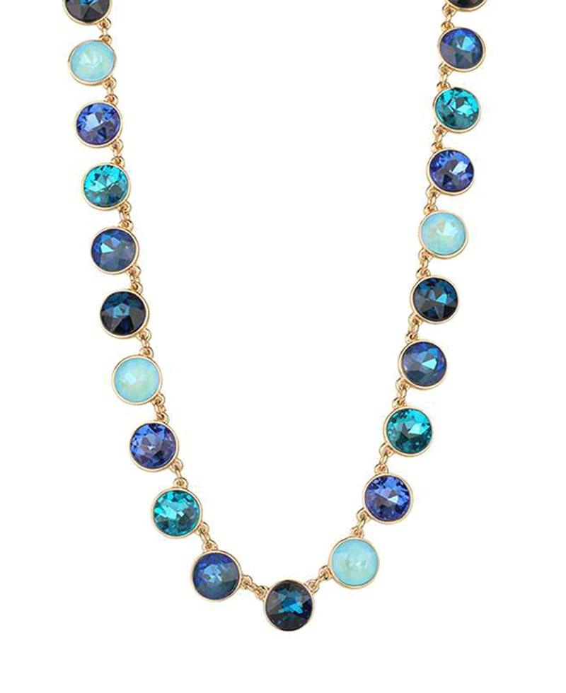 Rhinestone Necklace - 16"