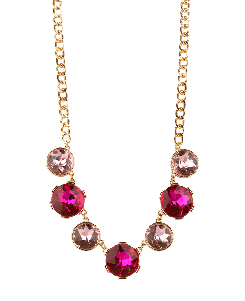 Rhinestone Chain Necklace