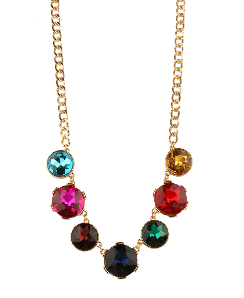Rhinestone Chain Necklace
