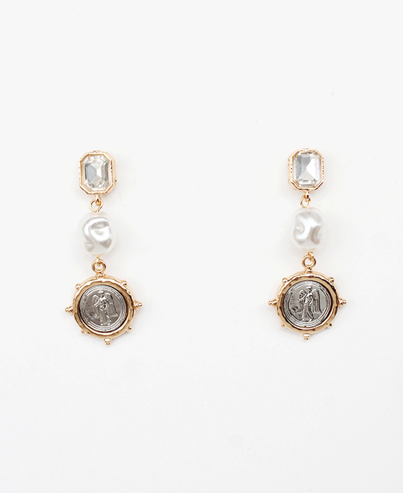 Multi Tier Drop Earring