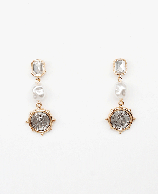 Multi Tier Drop Earring