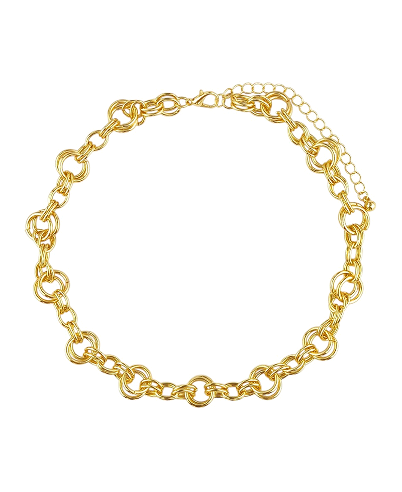 Circle Link Chain Necklace