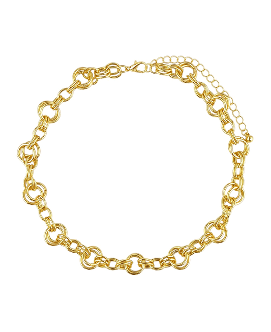 Circle Link Chain Necklace