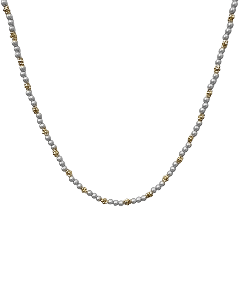 Multi Bead Short Necklace