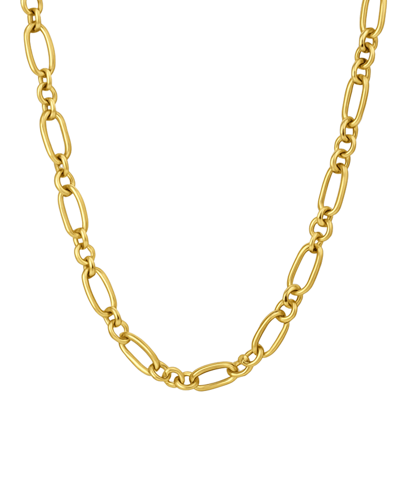 Oval Chain Short Necklace