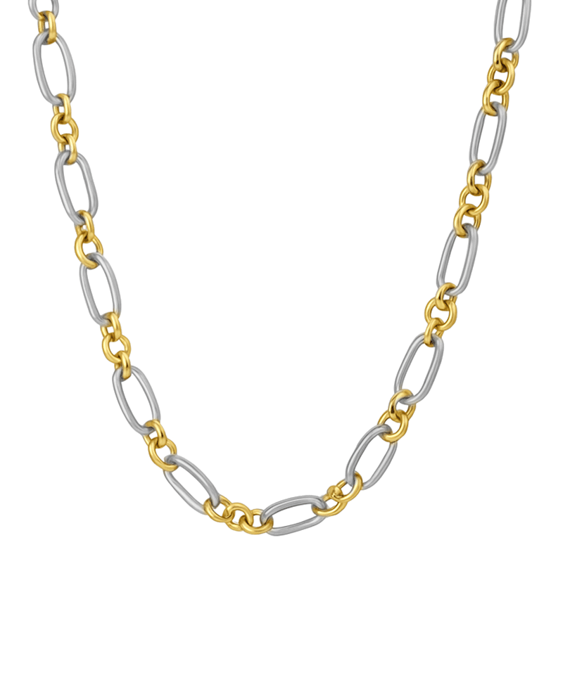 Oval Chain Short Necklace