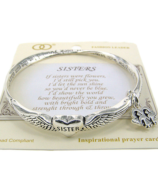 SISTER PRAYER Twist Bracelet