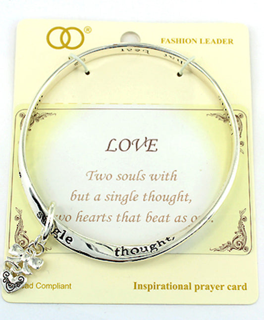 LOVE Twist Bangle