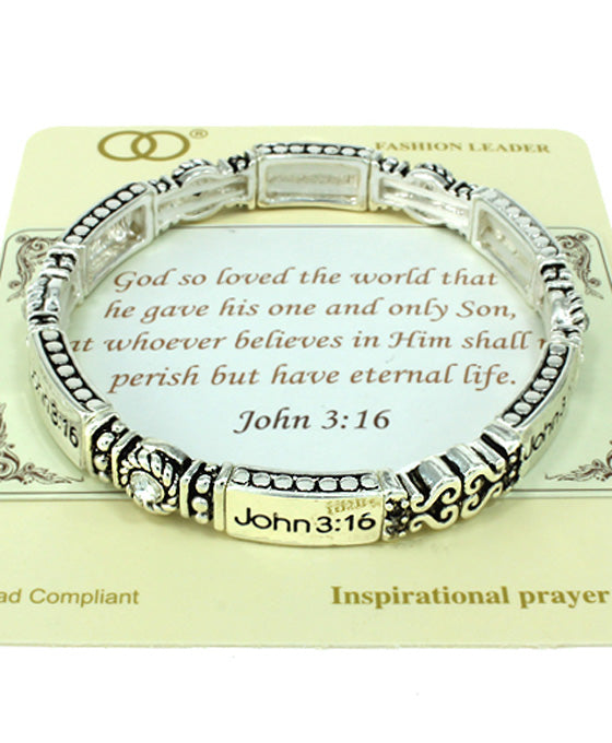 JOHN 3:16 Inspiration Bracelet