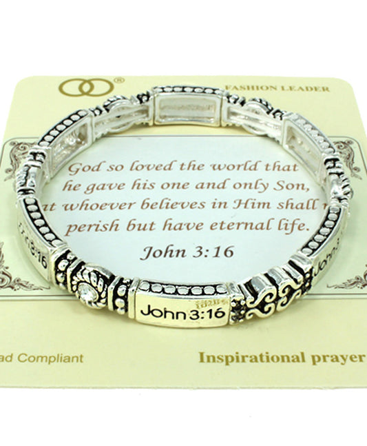 JOHN 3:16 Inspiration Bracelet