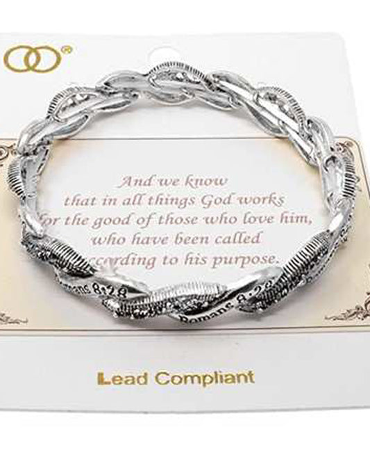 ROMANS 8:28 Stretch Bracelet