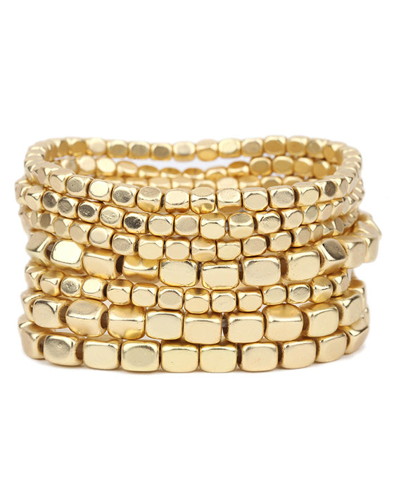 Multi Strand Metal Bracelet
