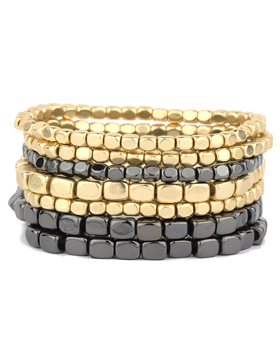 Multi Strand Metal Bracelet