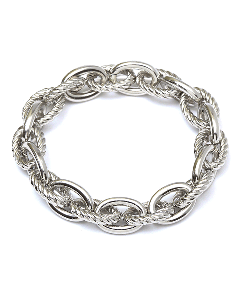Metal Link Elastic Bracelet