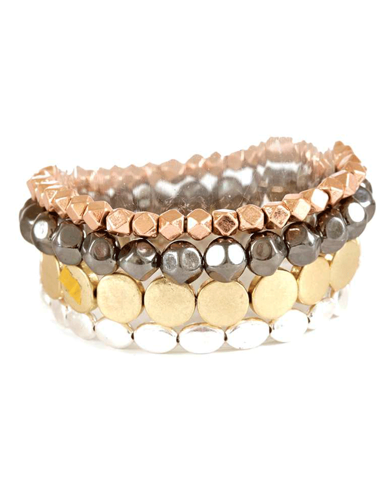 Multi Layered Elastic Bracelet