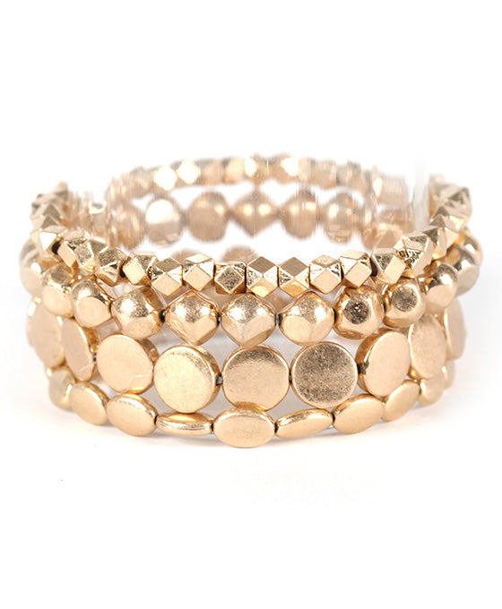 Multi Layered Elastic Bracelet