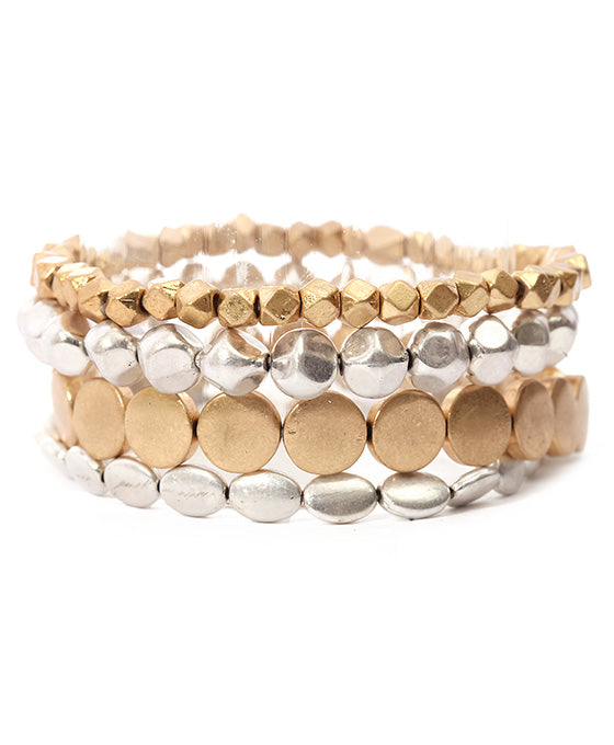 Multi Layered Elastic Bracelet