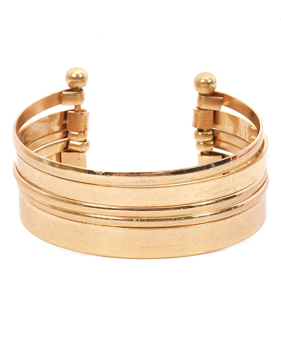 Metal Open Cut Cuff