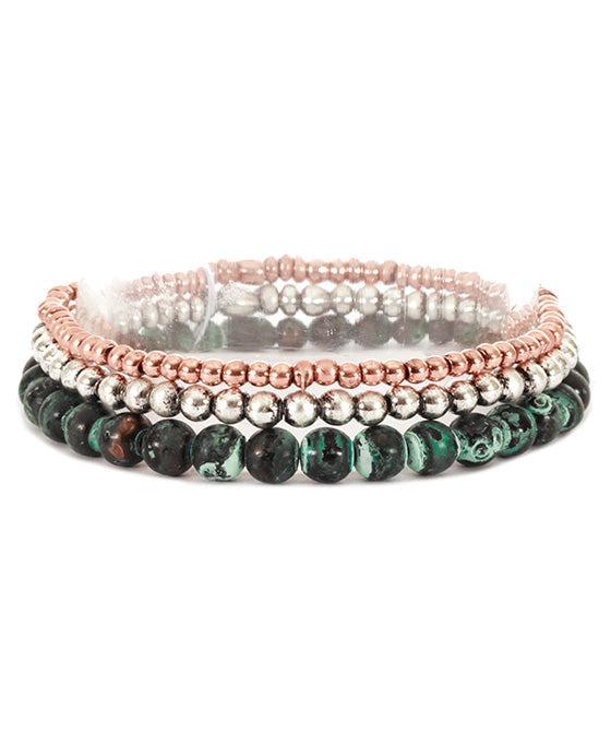 CCB Layered Elastic Bracelet