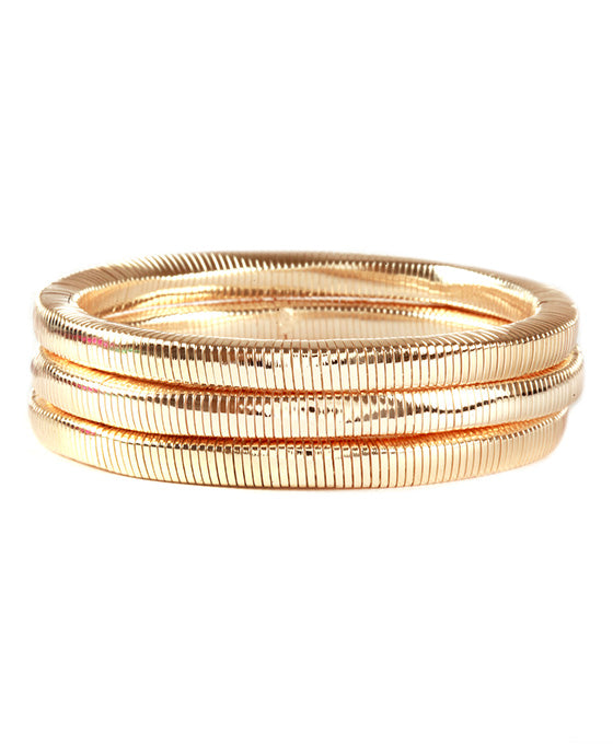 Aluminum Coating Cobra Set Elastic Bracelet