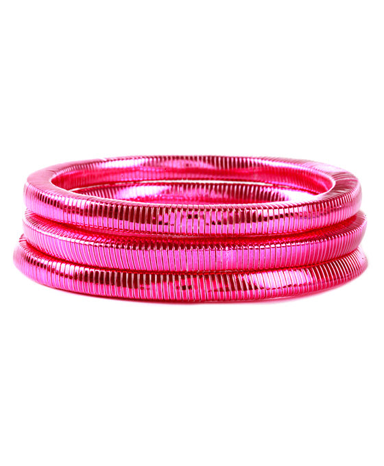 Aluminum Coating Cobra Set Elastic Bracelet