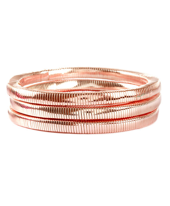 Aluminum Coating Cobra Set Elastic Bracelet