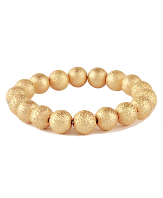 CCB Texture Ball Elastic Bracelet