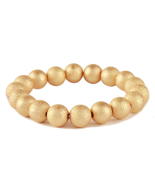 CCB Texture Ball Elastic Bracelet
