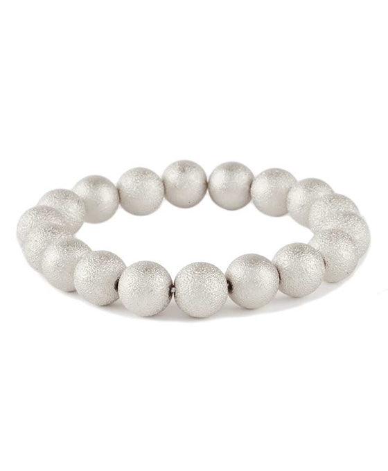CCB Texture Ball Elastic Bracelet