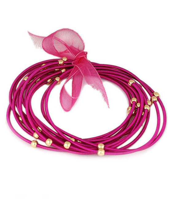 Spring Wire Color Coating Bracelet