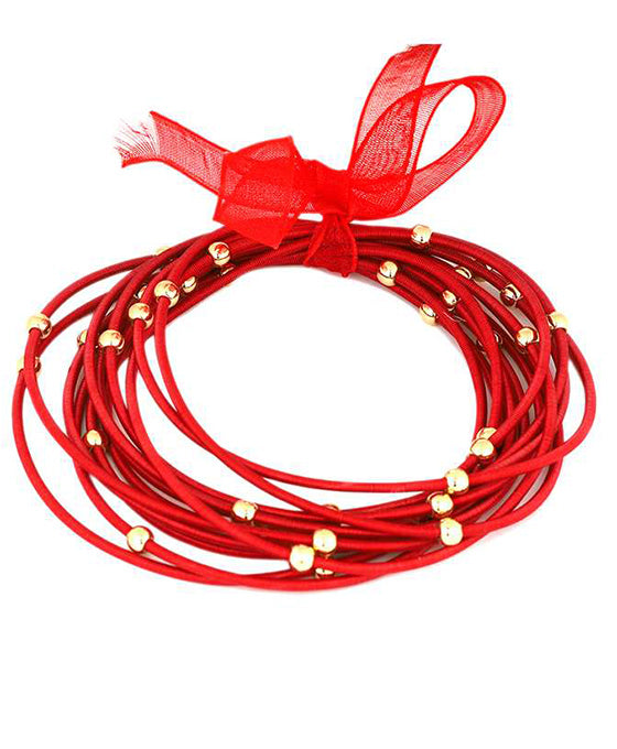 Spring Wire Color Coating Bracelet