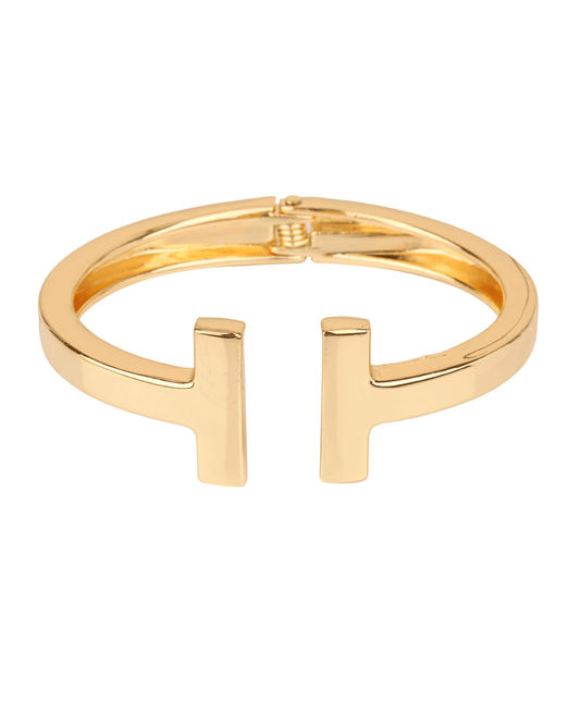 Metal Bangle Hinge Bracelet
