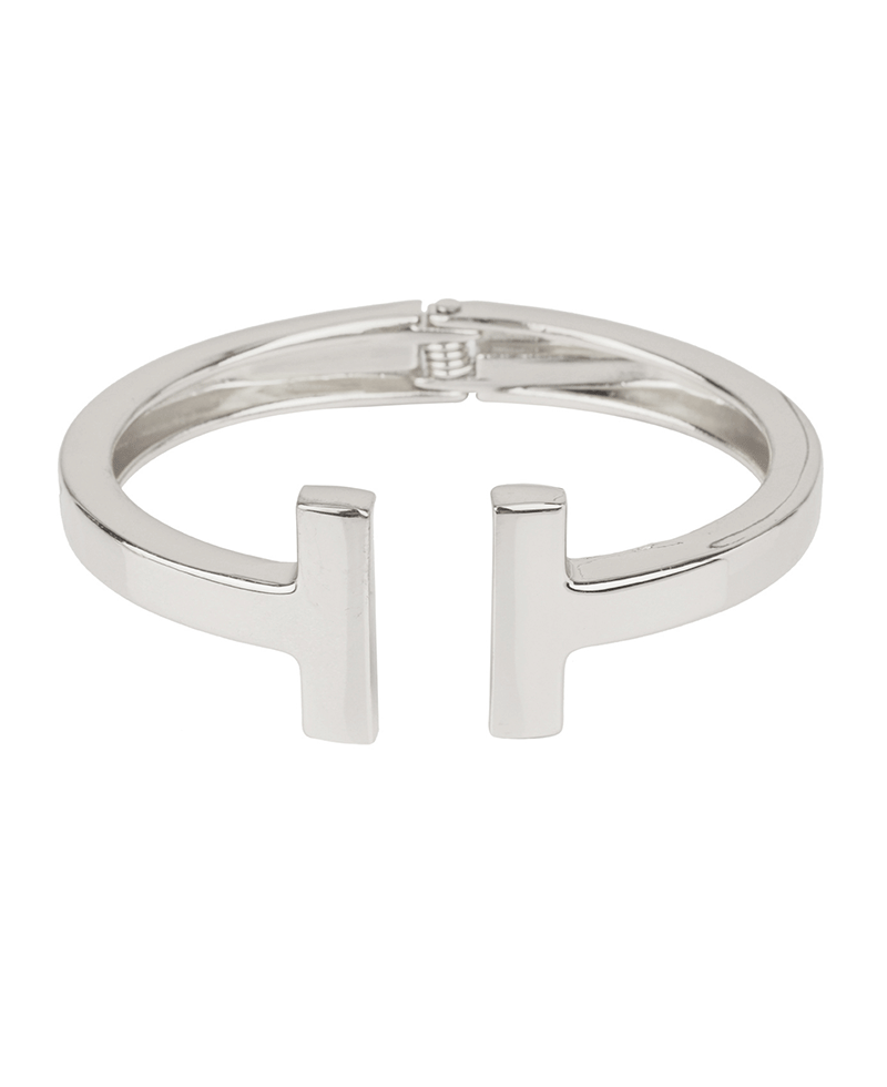 Metal Bangle Hinge Bracelet