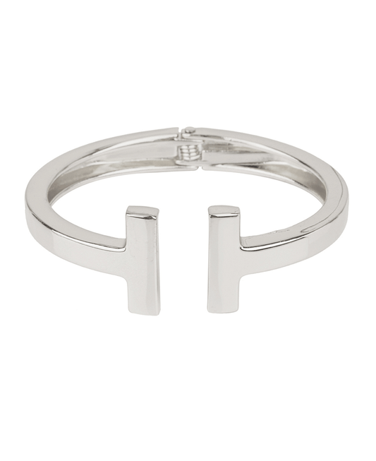 Metal Bangle Hinge Bracelet