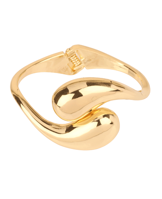 Metal Bangle Hinge Bracelet