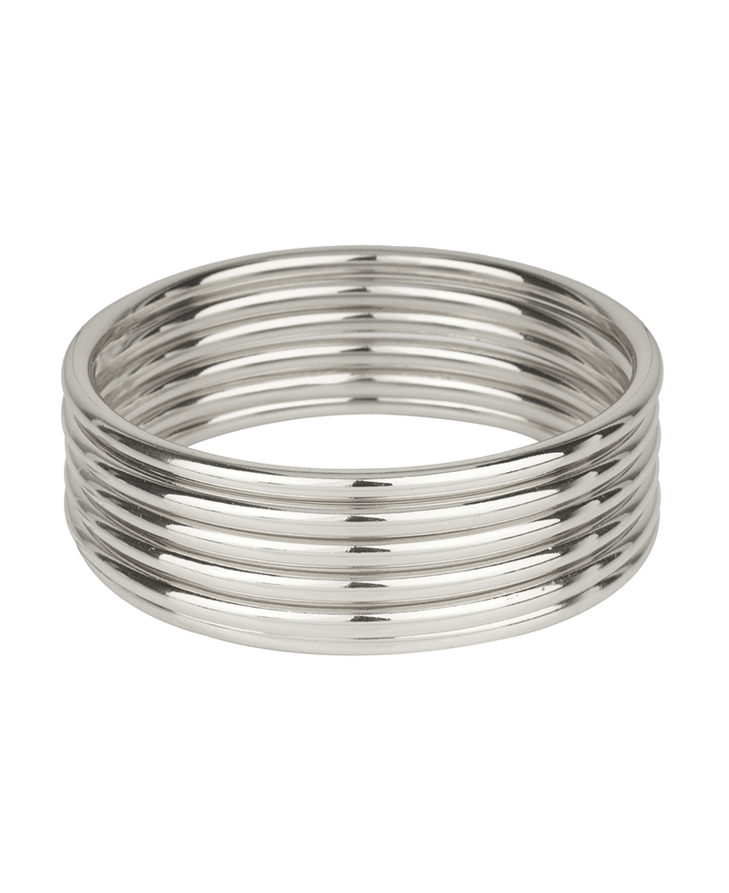 Metal 4mm Stackable Bangle Bracelet