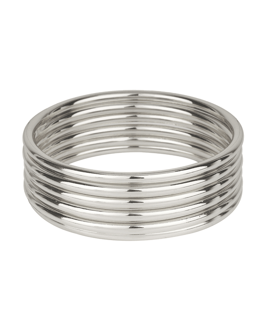 Metal 4mm Stackable Bangle Bracelet