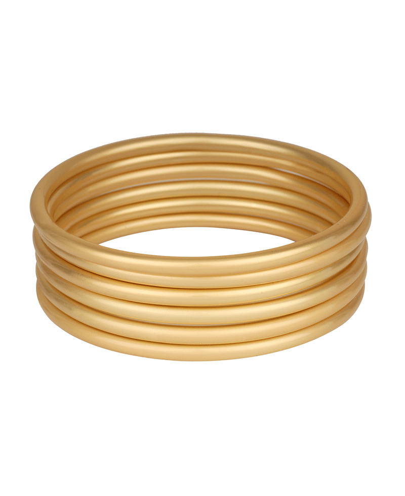 Metal 4mm Stackable Bangle Bracelet