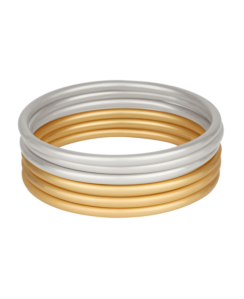 Metal 4mm Stackable Bangle Bracelet