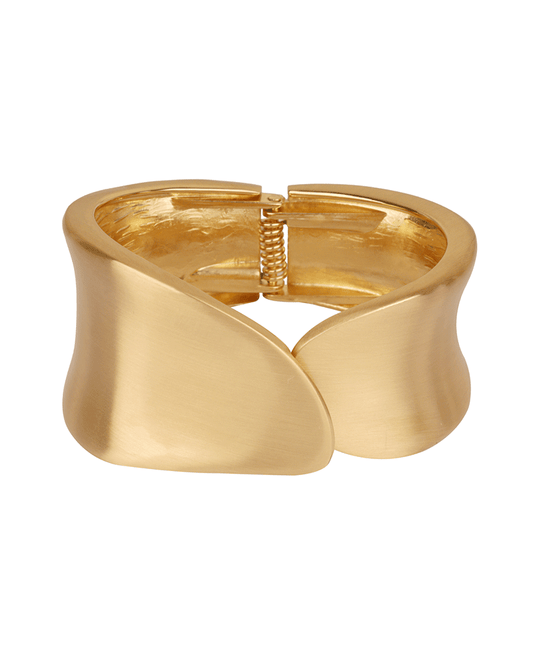 Metal Brushed Hinge Bracelet