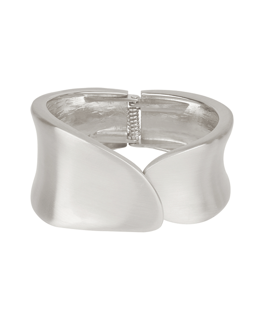 Metal Brushed Hinge Bracelet