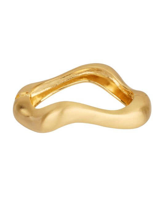 Metal Brushed Hinge Bracelet