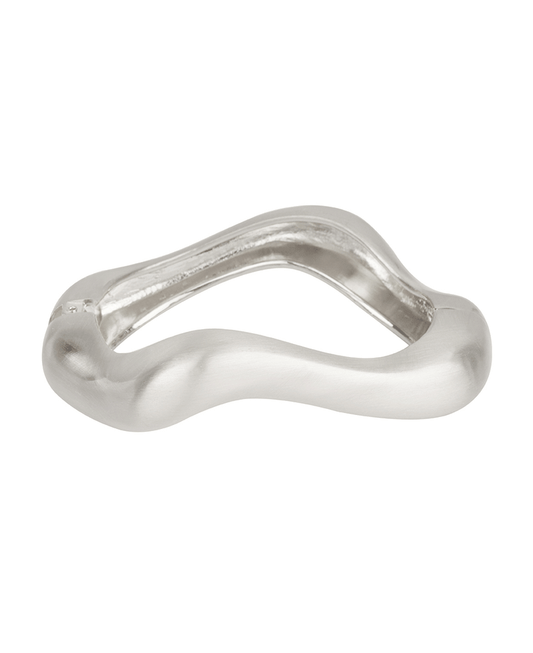 Metal Brushed Hinge Bracelet