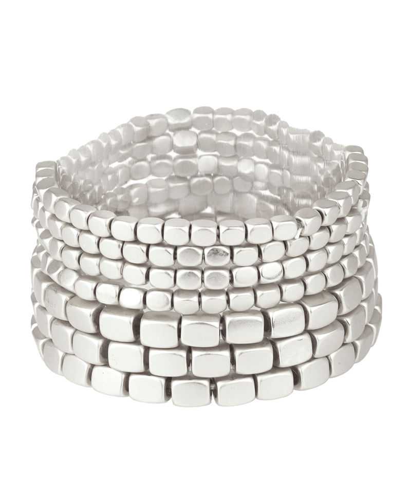 CCB Nugget Multi Stackable Elastic Bracelet