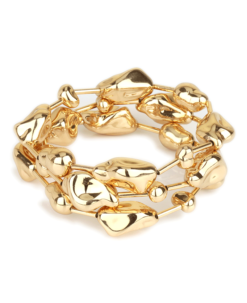 Multi CCB & Bar Elastic Bracelet