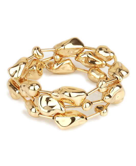 Multi CCB & Bar Elastic Bracelet