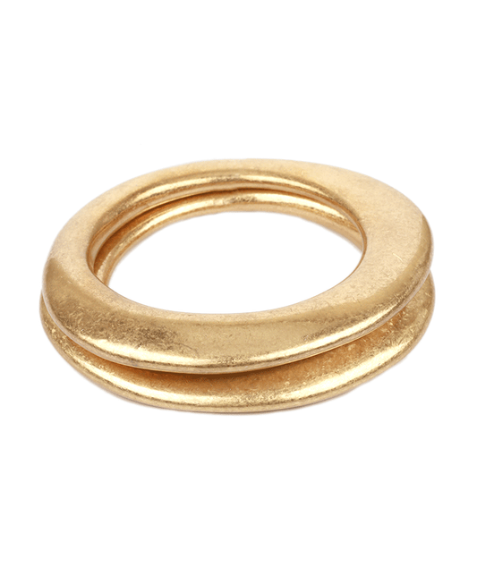 Multi Metal Bangle Bracelet